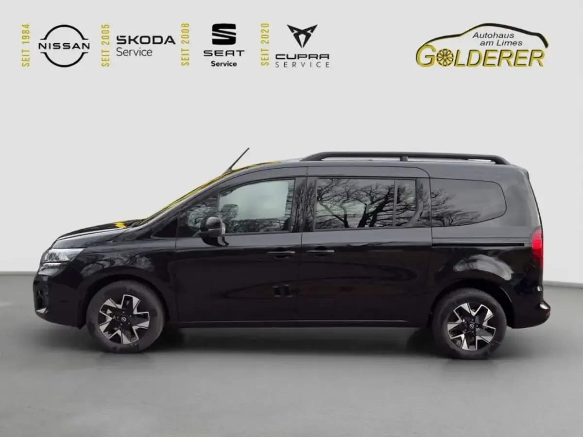 Neu Nissan Townstar 360º 131 PS (96 kW) 2025 Schwarz Van