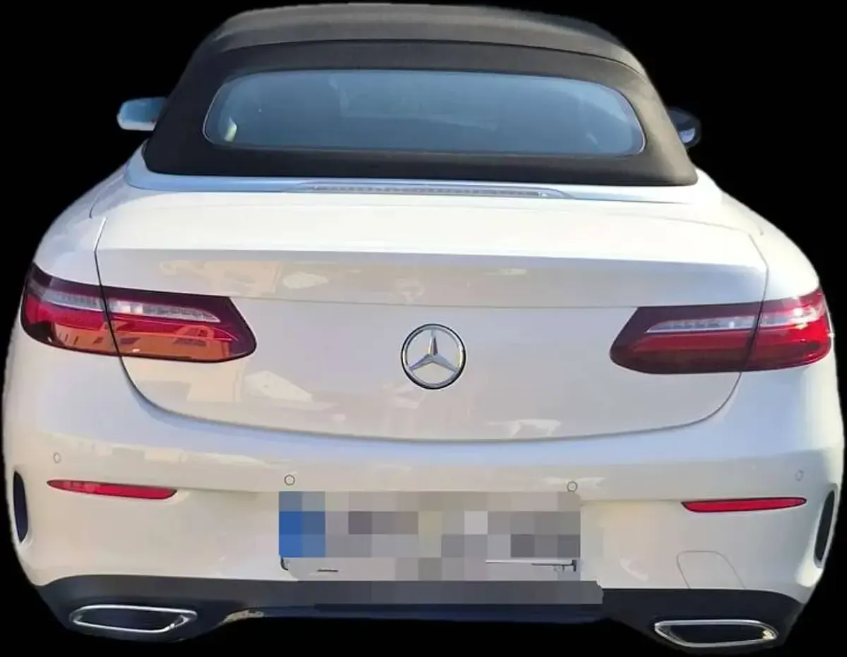 Gebraucht Mercedes E220 AMG line 194 PS (142 kW) 2020 Weiß Cabrio