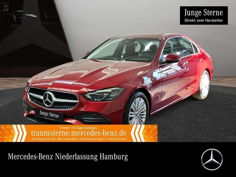 Rot Gebraucht 2024 Mercedes C180 Avantgarde Limousine | 34.490 € (Guter Preis) - Bild 1/3