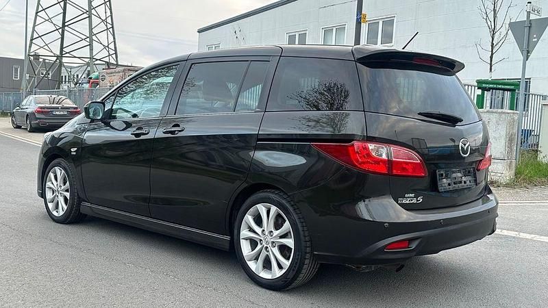 Gebraucht Mazda 5 Sports-Line 150 PS (110 kW) 2012 Schwarz Van / Kleinbus
