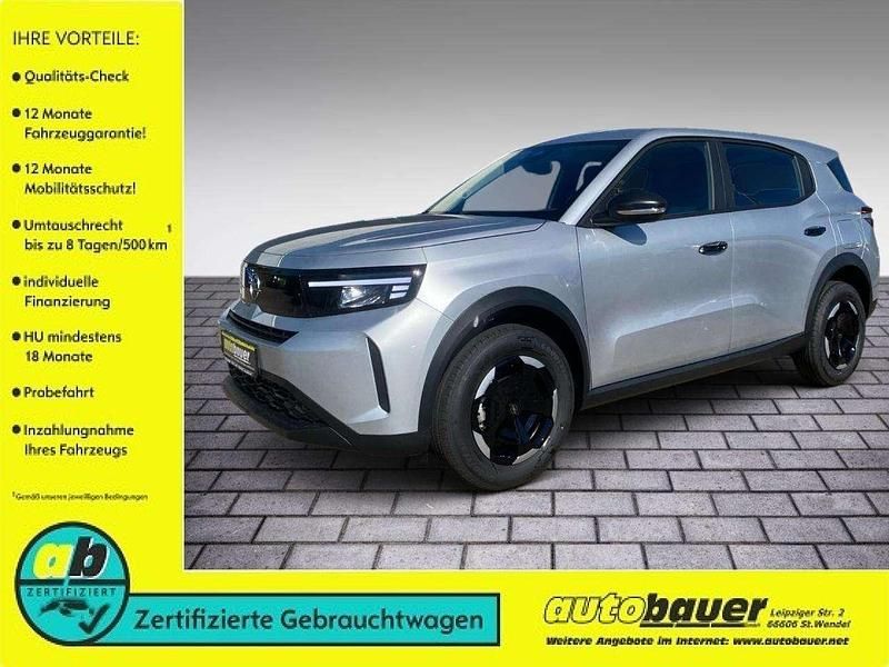 Silber Neu 2025 Opel Frontera Edition SUV | 25.900 € (Fairer Preis) - Bild 1/4