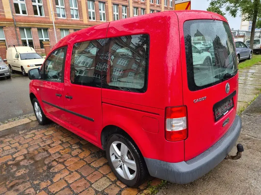 Gebraucht VW Caddy Life 102 PS (75 kW) 2006 Rot Van / Kleinbus