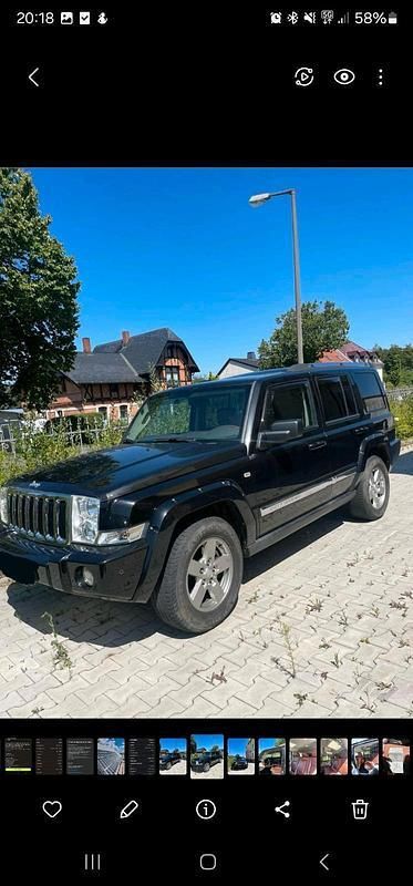 Schwarz Gebraucht 2007 Jeep Commander SUV | 10.000 € (Fairer Preis) - Bild 1/4