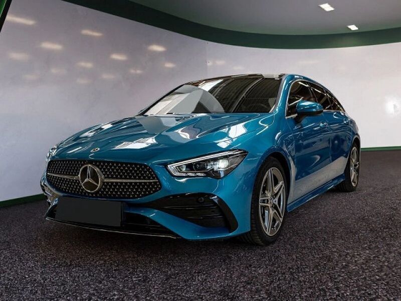 Blau Gebraucht 2024 Mercedes CLA250 Limousine | 43.589 € (Etwas zu teuer) - Bild 1/4