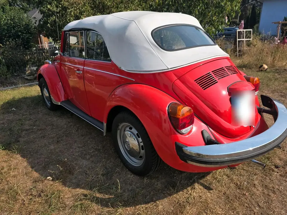 Gebraucht VW Käfer Karmann 34 PS (25 kW) 1977 Rot Cabrio