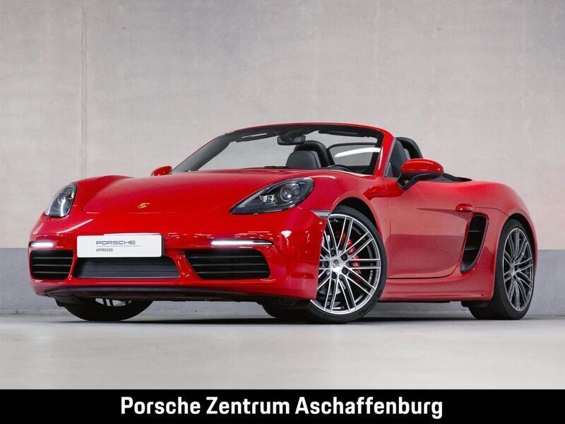 Karminrot Gebraucht 2022 Porsche 718 Boxster S Cabrio | 79.860 € (Fairer Preis) - Bild 1/4