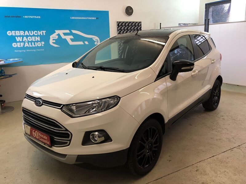 Diamantweiß Gebraucht 2017 Ford Ecosport Titanium SUV | 10.850 € (Fairer Preis) - Bild 1/4