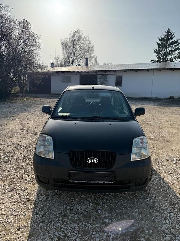 Gebraucht Kia Picanto LX 65 PS (47 kW) 2005 Schwarz Kleinwagen