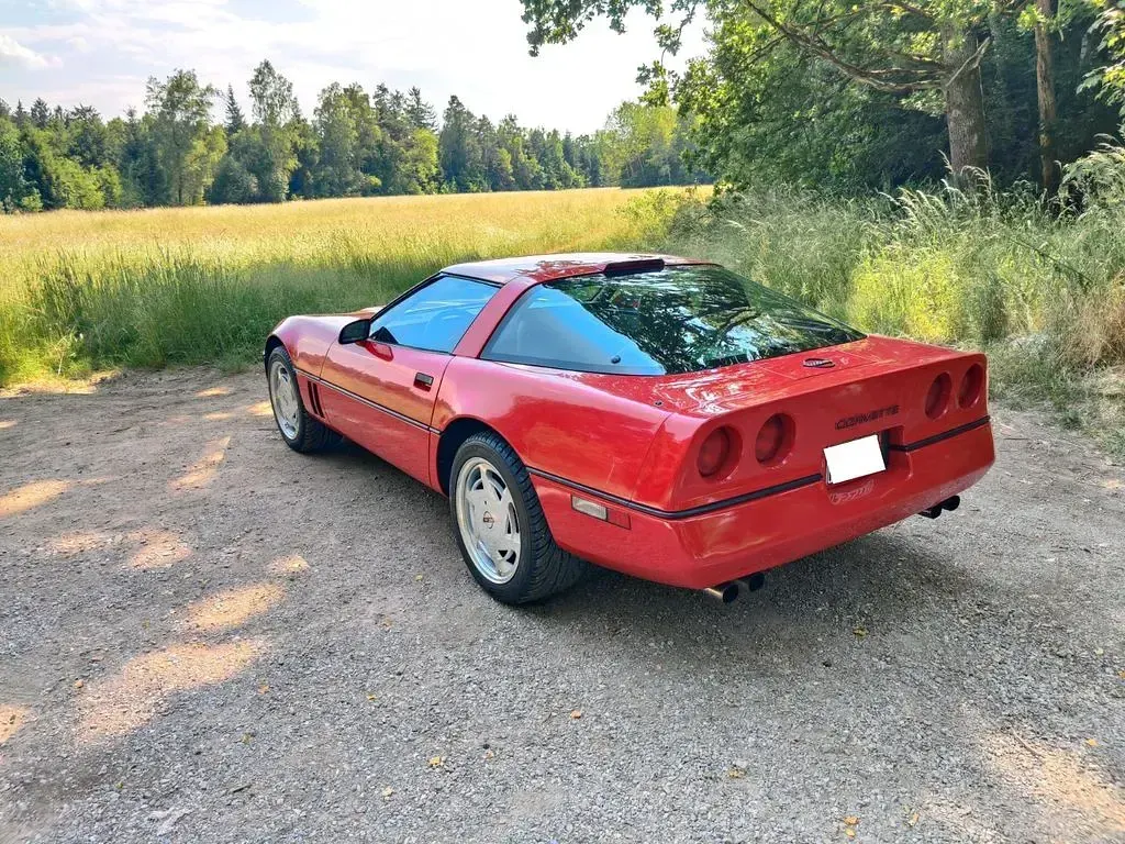 Gebraucht Corvette C4 247 PS (181 kW) 1989 Rot Coupé