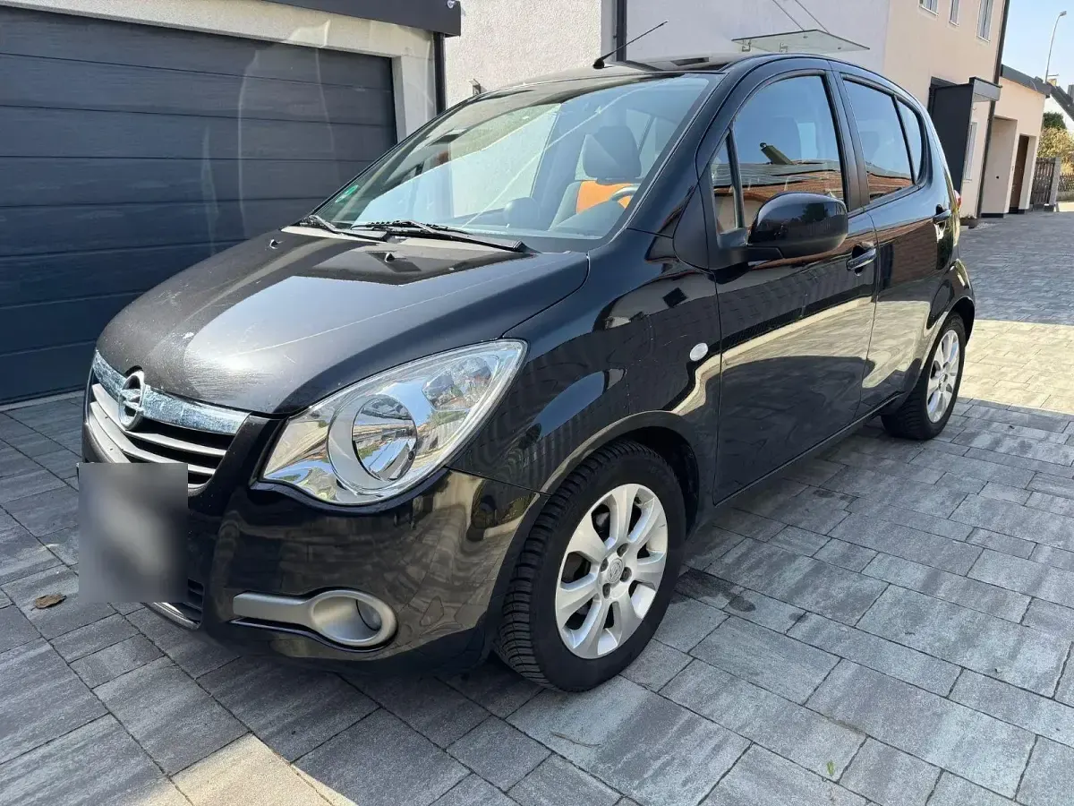 Gebraucht Opel Agila Edition 86 PS (63 kW) 2008 Schwarz Kleinwagen