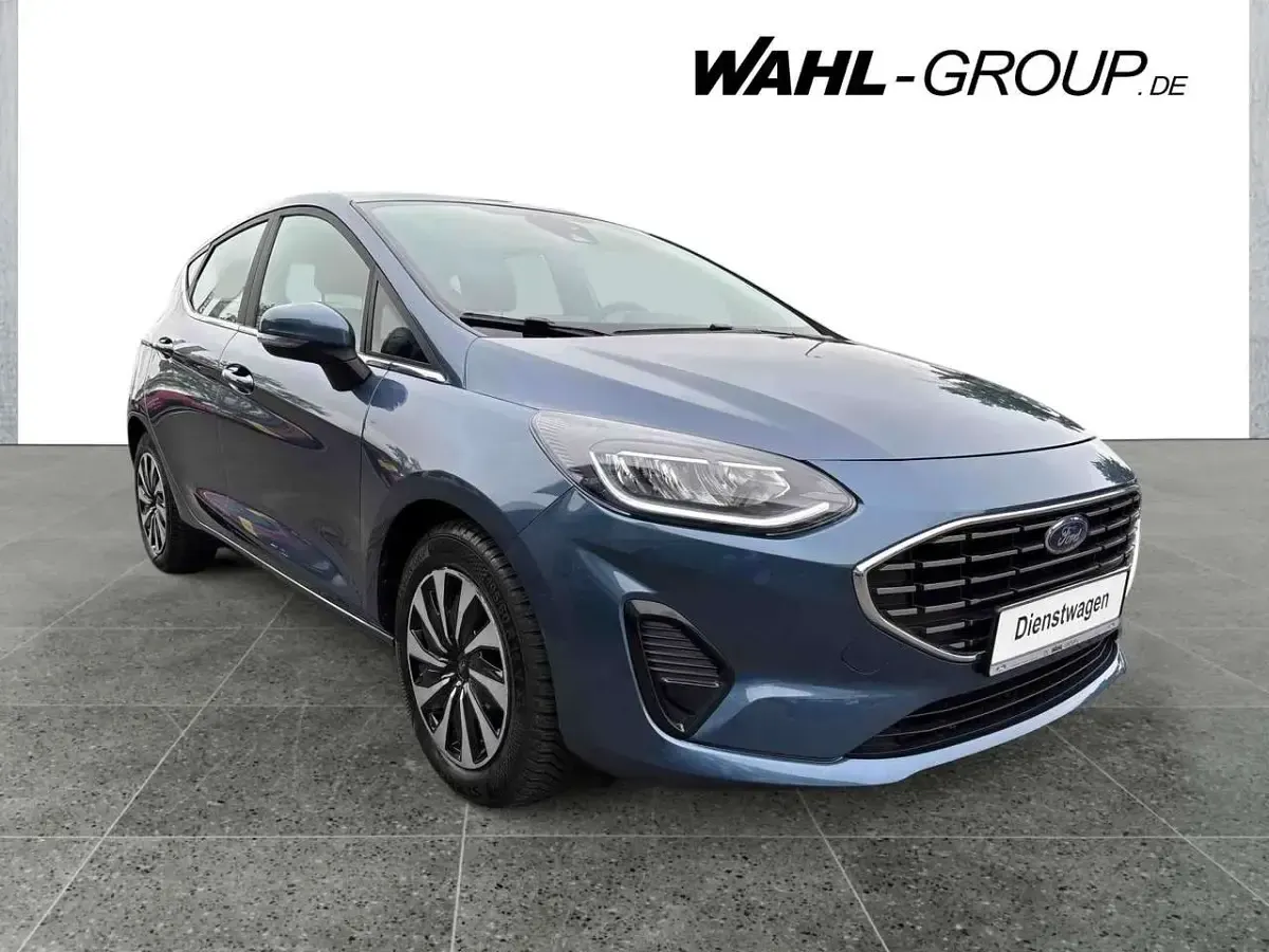 Gebraucht Ford Fiesta Titanium 125 PS (91 kW) 2023 Chromablau Kleinwagen