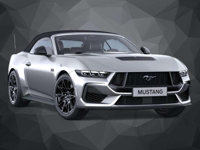 Neu Ford Mustang GT Convertible 446 PS (328 kW) 2025 Iconicsilber metallic Cabrio