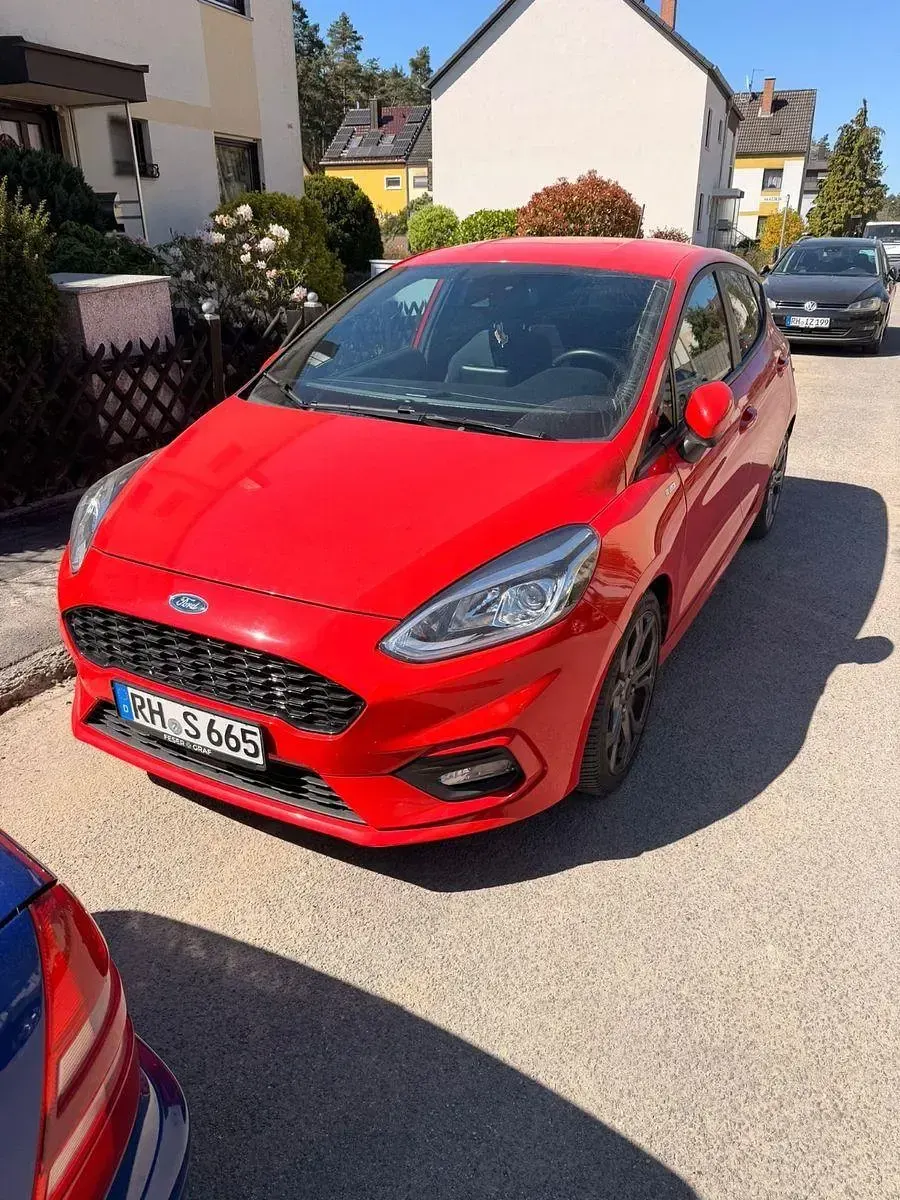 Gebraucht Ford Fiesta ST-Line 125 PS (91 kW) 2017 Rot Kleinwagen