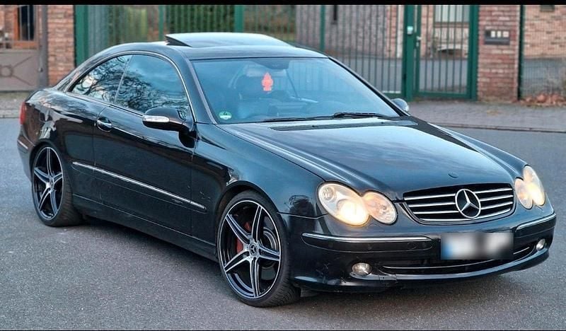 Gebraucht Mercedes CLK500 306 PS (225 kW) 2004 Schwarz Coupé