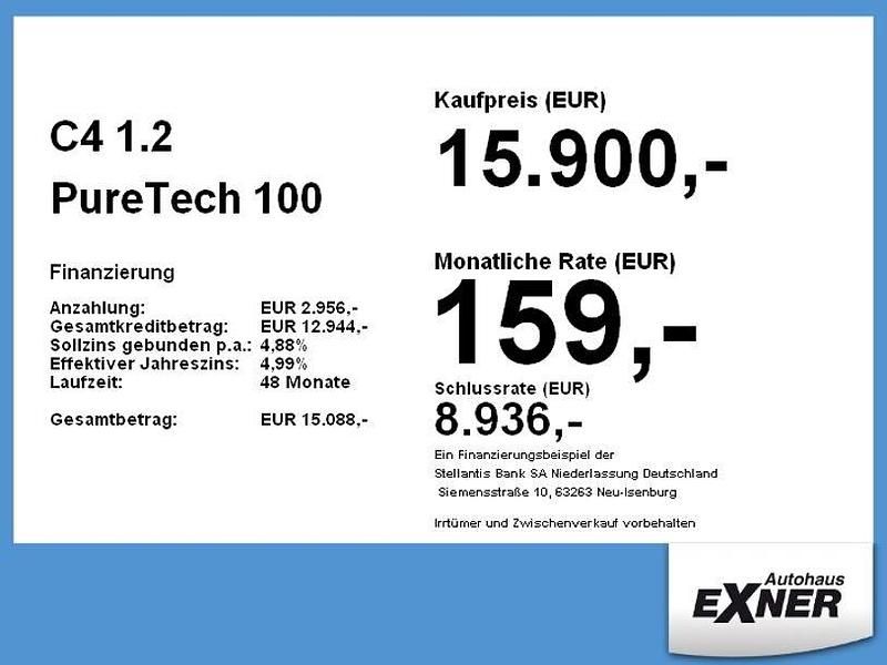 Gebraucht Citroën C4 Feel 101 PS (74 kW) 2024 Polar weiss SUV