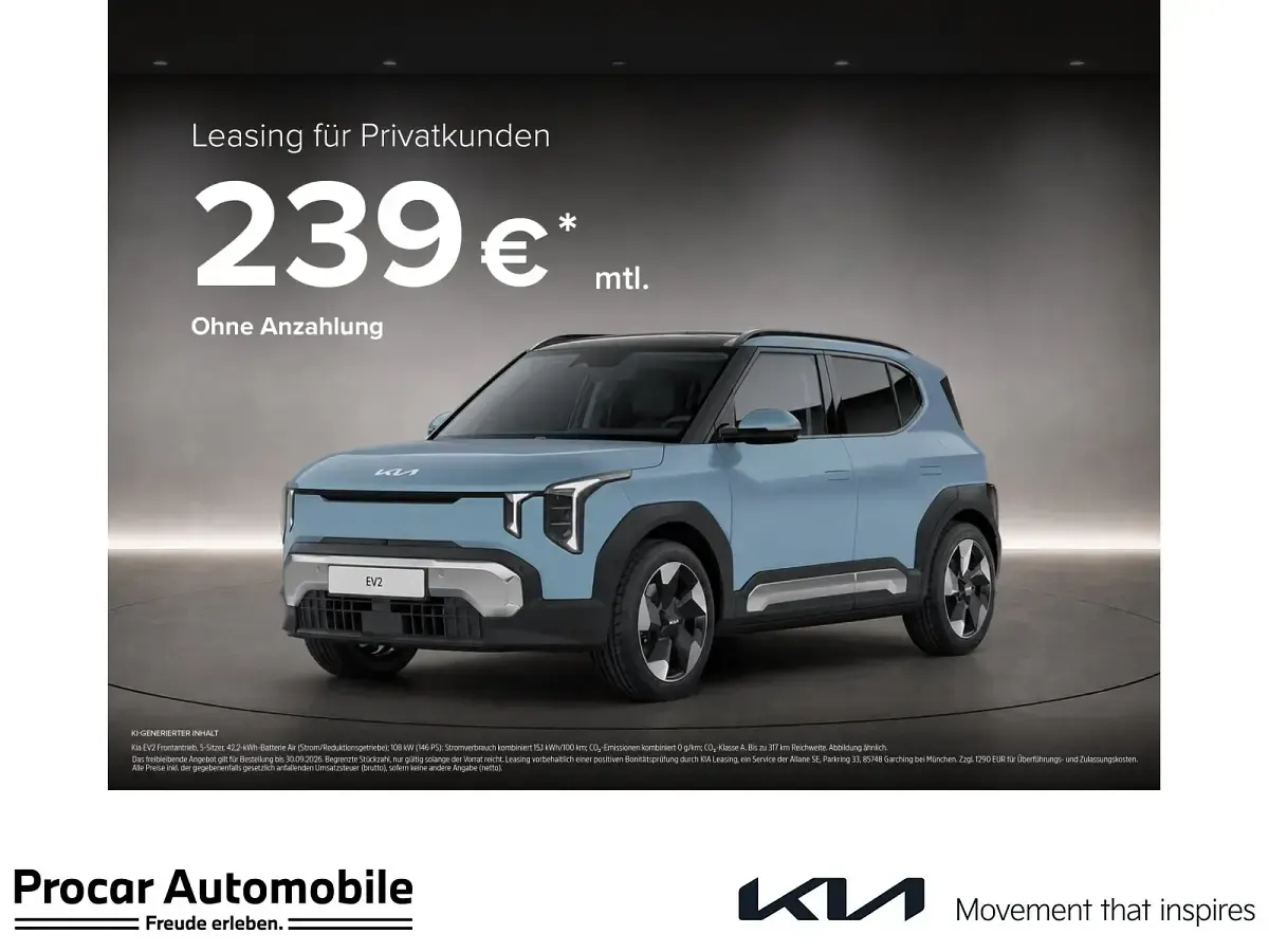 Gebraucht Kia EV2 Air 108 kW (147 PS) 2026 SUV