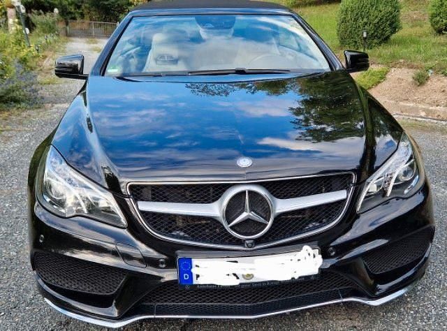 Schwarz Gebraucht 2015 Mercedes E350 AMG Cabrio | 21.900 € (Fairer Preis) - Bild 1/4