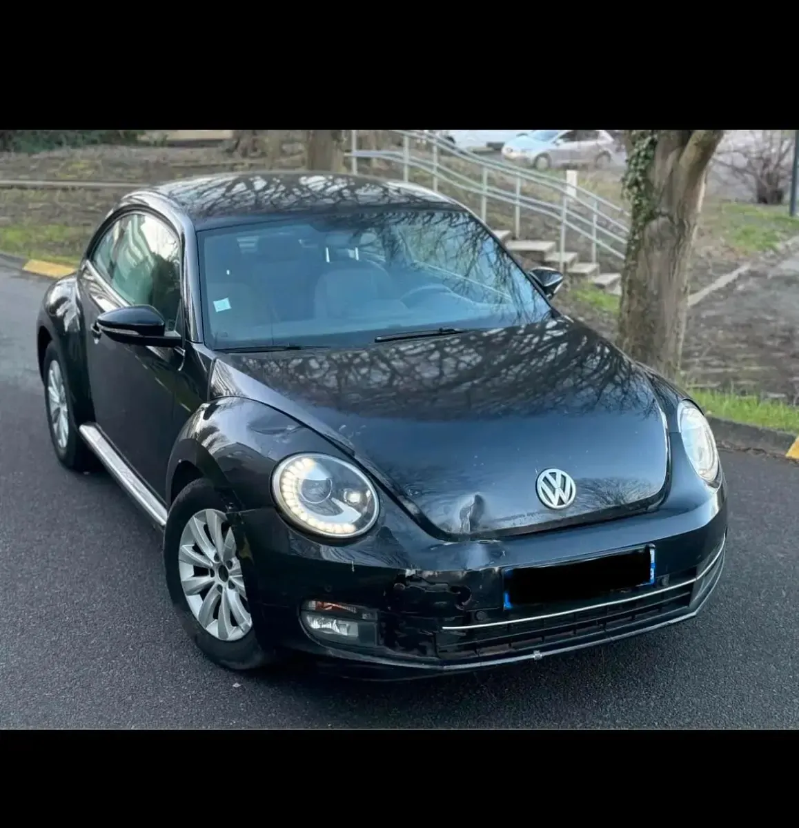 Gebraucht VW Beetle 105 PS (77 kW) 2012 Schwarz Kleinwagen