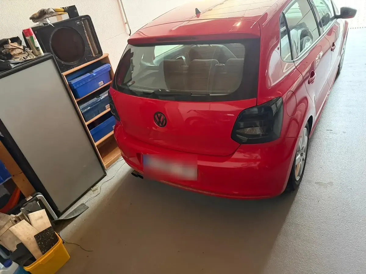 Gebraucht VW Polo 105 PS (77 kW) 2010 Rot Kleinwagen
