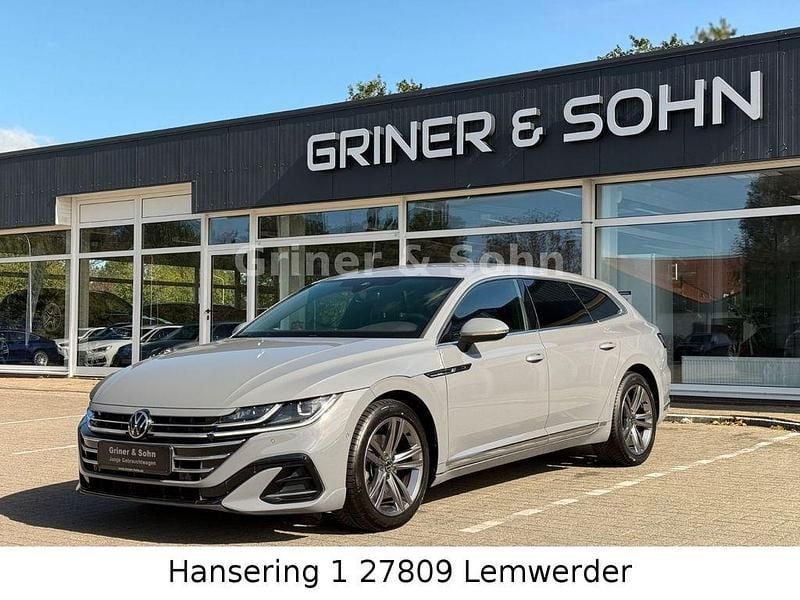 Grau Gebraucht 2022 VW Arteon R-line Limousine | 32.450 € (Superpreis) - Bild 1/4