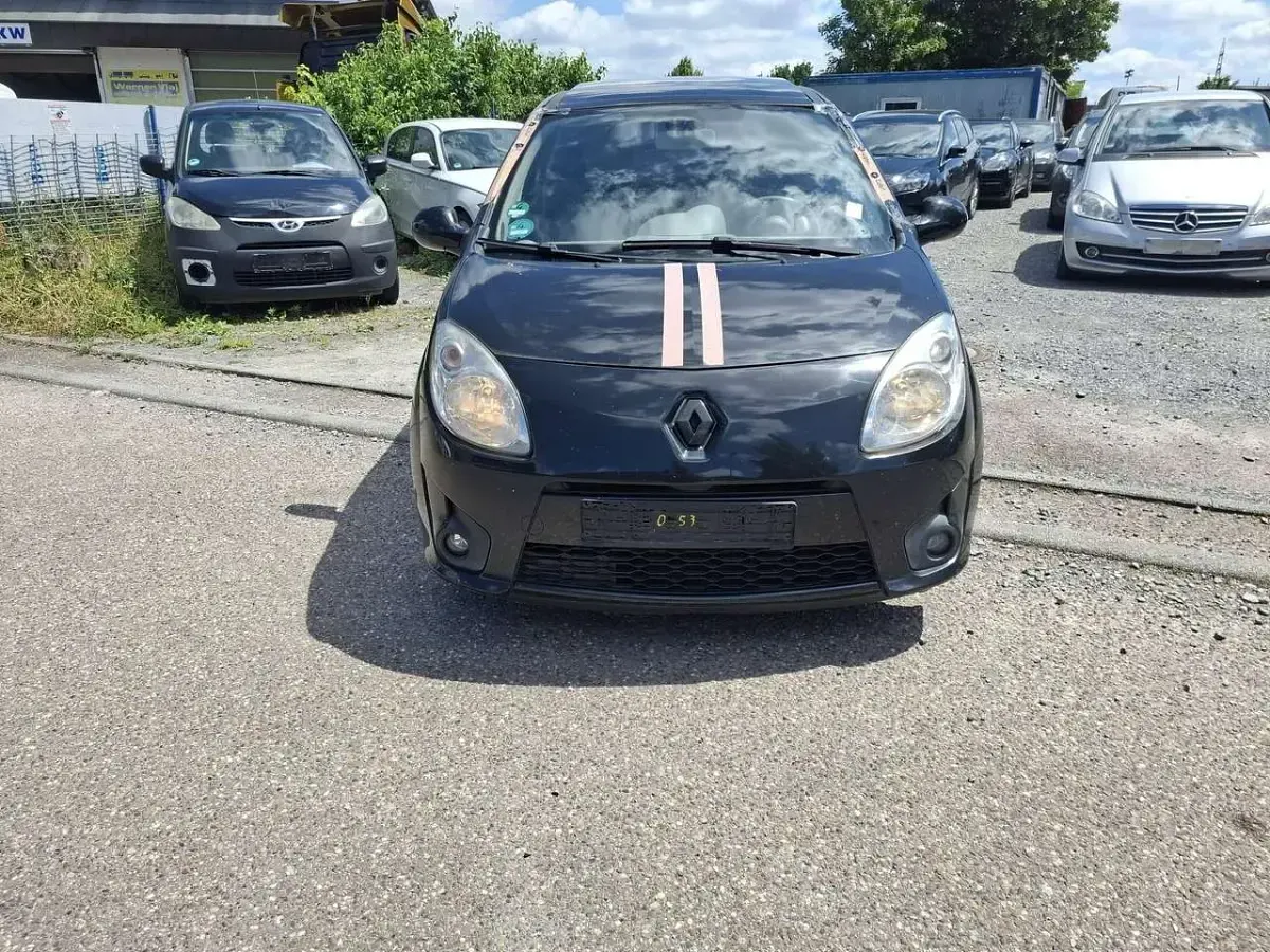 Gebraucht Renault Twingo Authentique 58 PS (42 kW) 2008 Perlmuttschwarz Kleinwagen