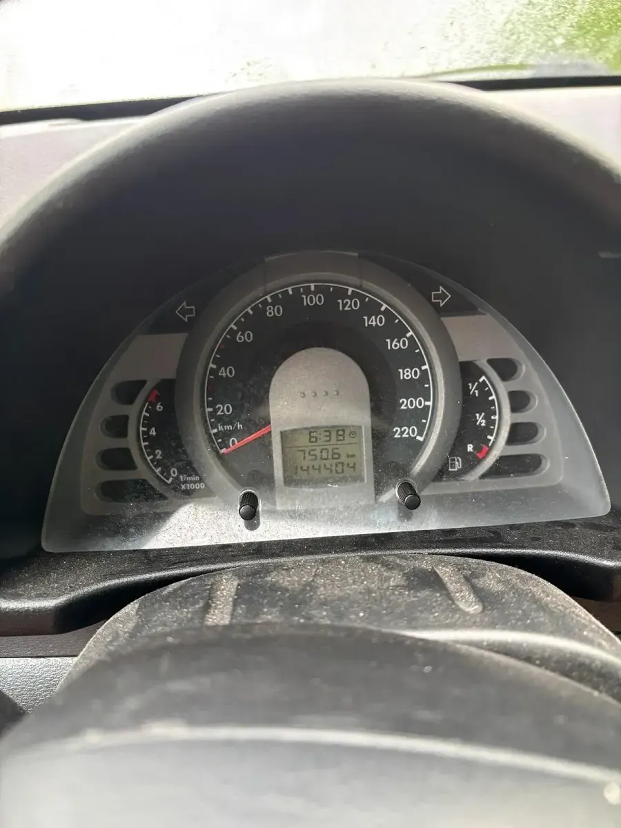Gebraucht VW Fox 55 PS (40 kW) 2007 Schwarz Kleinwagen