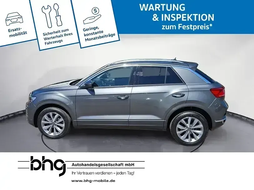 Gebraucht VW T-Roc Style 150 PS (110 kW) 2021 Grau SUV