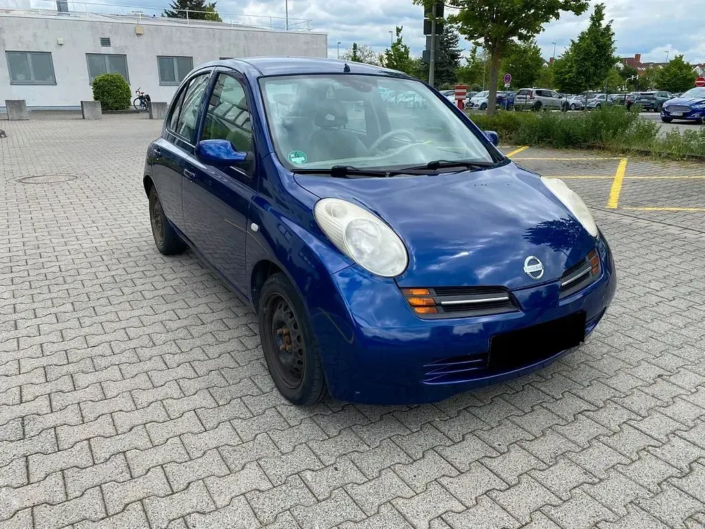 Gebraucht Nissan Micra 80 PS (58 kW) 2004 Blau Kleinwagen