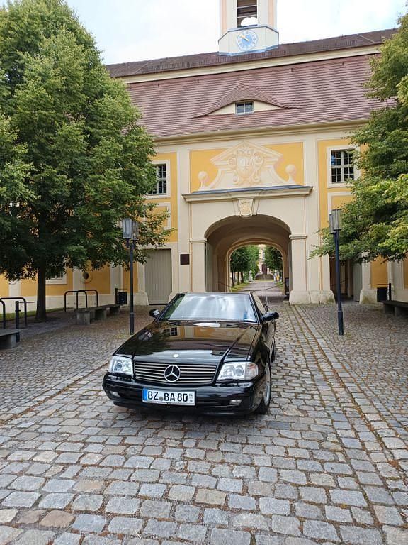 Gebraucht Mercedes SL280 204 PS (150 kW) 1999 Schwarz Cabrio