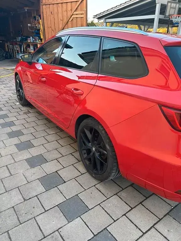 Gebraucht Seat Leon ST FR 140 PS (102 kW) 2014 Rot Kombi