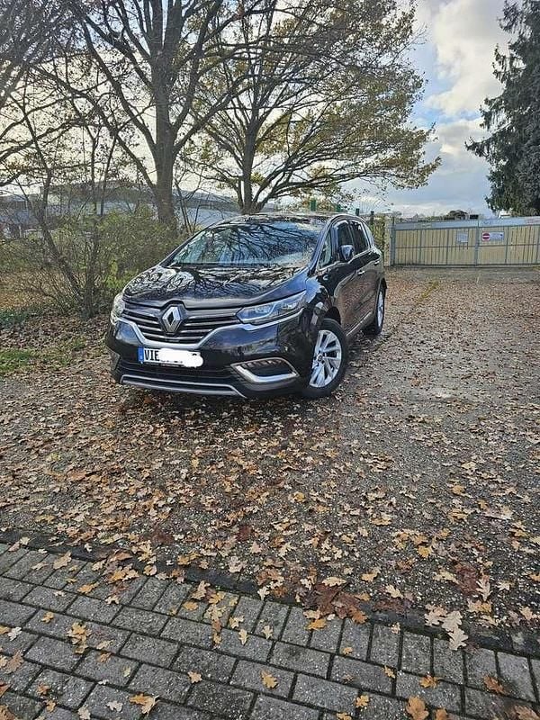 Gebraucht Renault Espace Intens 160 PS (117 kW) 2015 Schwarz Van / Kleinbus