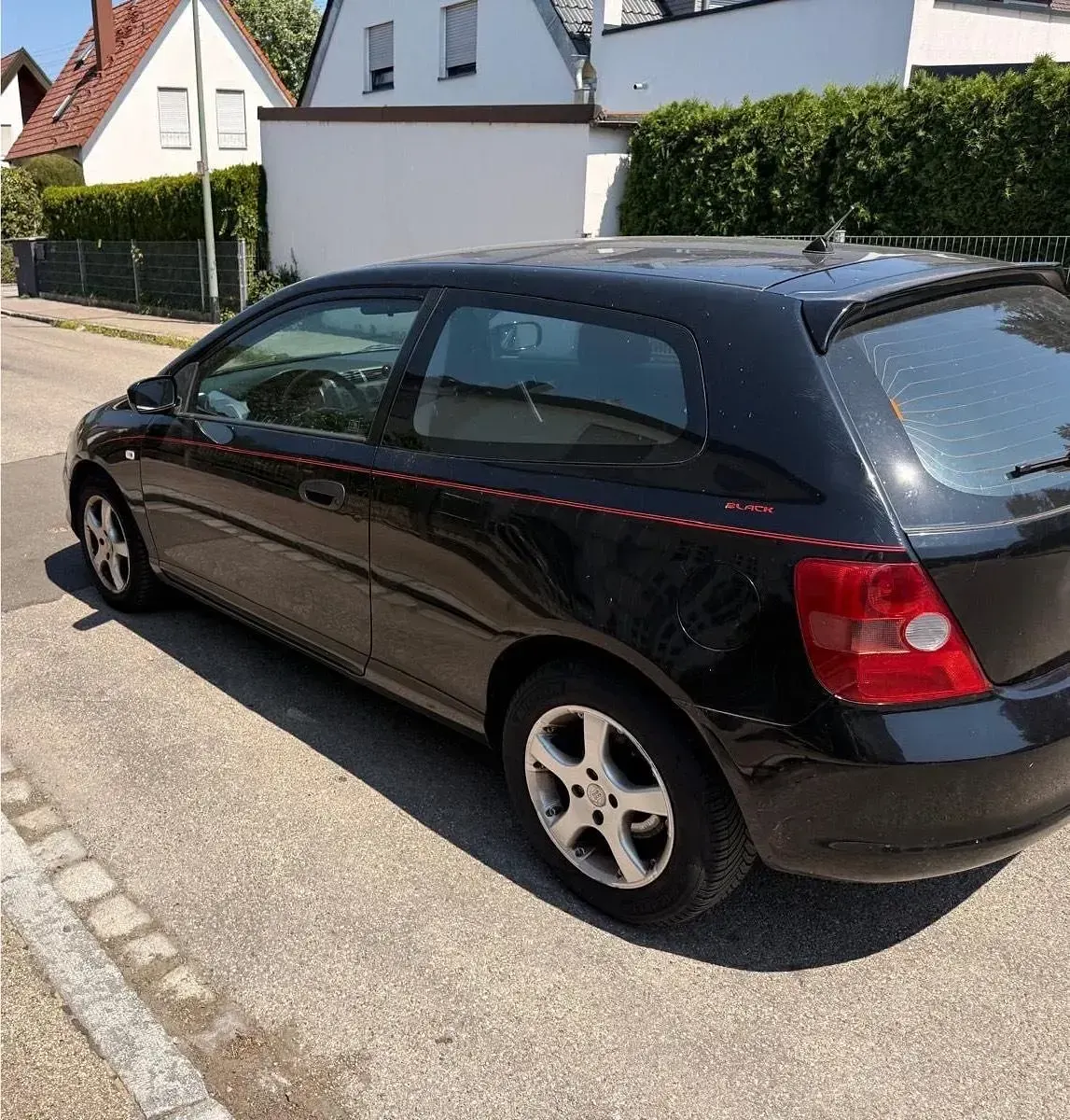 Gebraucht Honda Civic 90 PS (66 kW) 2003 Schwarz Kleinwagen