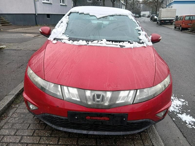 Rot Gebraucht 2007 Honda Civic Limousine | 1.799 € (Superpreis) - Bild 1/4