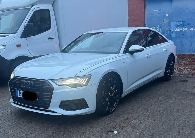 Weiß Gebraucht 2018 Audi A6 S-Line Limousine | 31.500 € (Etwas zu teuer) - Bild 1/4