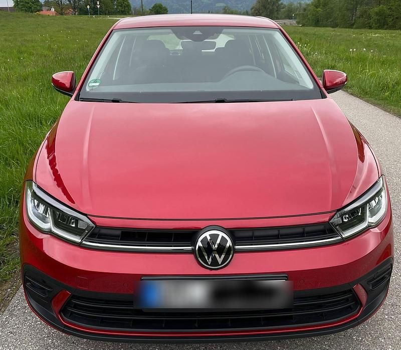 Rot Gebraucht 2022 VW Polo Kleinwagen | 13.900 € (Guter Preis) - Bild 1/4