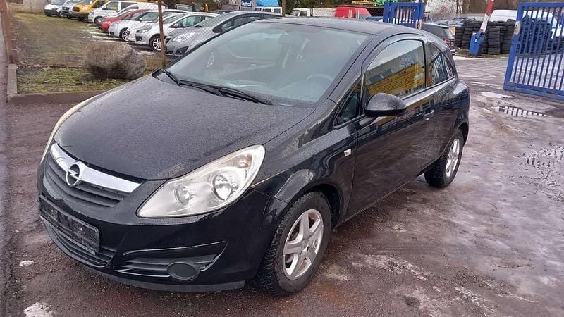 Gebraucht Opel Corsa Eco 60 PS (44 kW) 2009 Schwarz Limousine