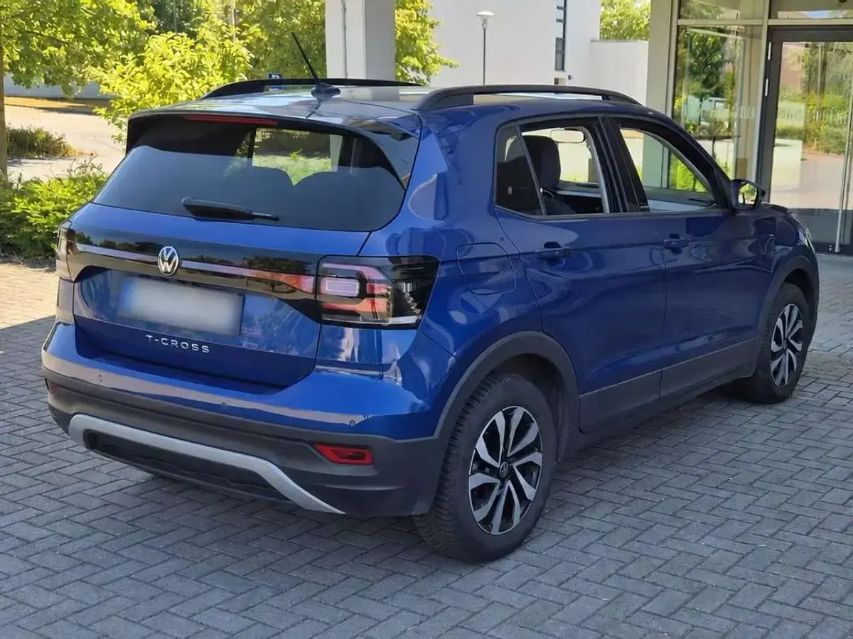 Gebraucht VW T-Cross 110 PS (80 kW) 2021 Blau SUV
