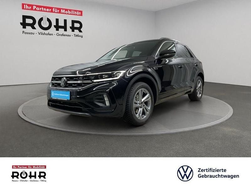 Schwarz Gebraucht 2025 VW T-Roc R-line SUV | 26.840 € (Superpreis) - Bild 1/4