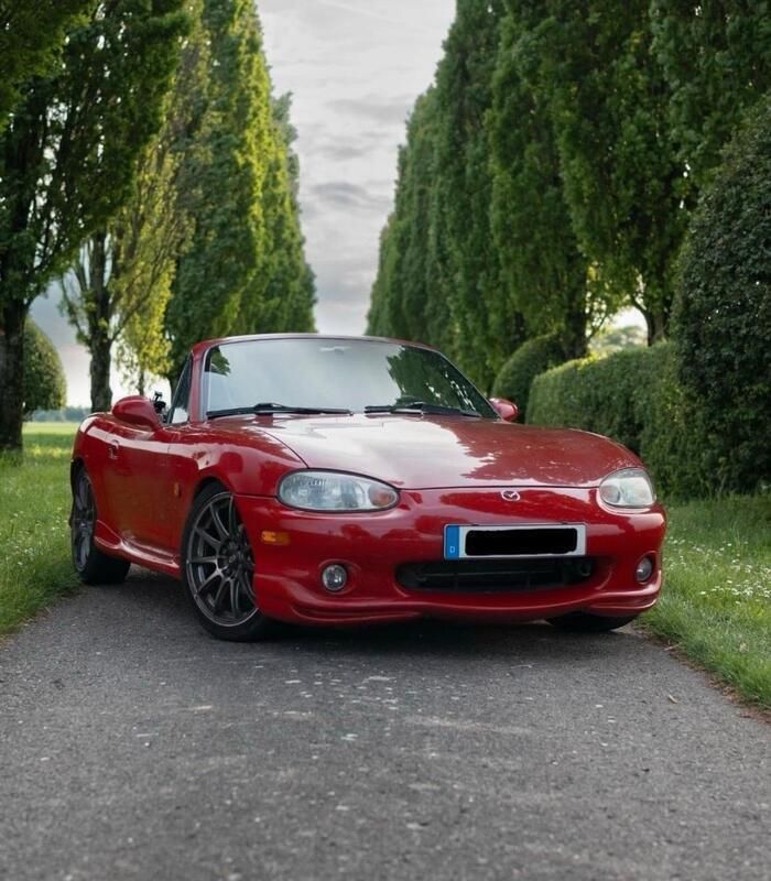 Rot Gebraucht 1999 Mazda MX5 Cabrio | 4.399 € (Fairer Preis) - Bild 1/4