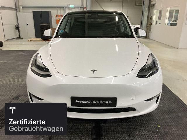 Gebraucht Tesla Model Y Long Range AWD 258 kW (351 PS) 2022 Weiß SUV