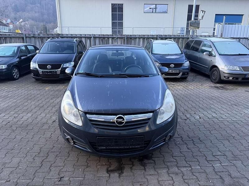 Blau Gebraucht 2006 Opel Corsa Kleinwagen | 500 € (Superpreis) - Bild 1/4