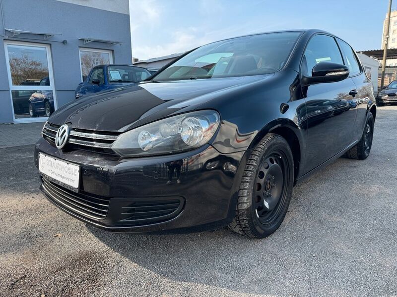 Schwarz Gebraucht 2010 VW Golf VI Comfortline Limousine | 3.499 € (Guter Preis) - Bild 1/4