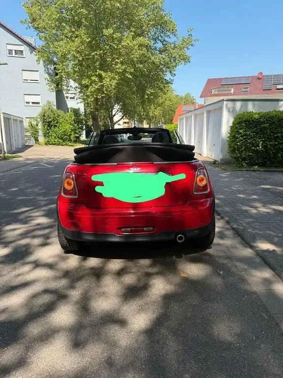 Gebraucht Mini Cooper D Cabriolet 111 PS (81 kW) 2014 Rot Cabrio