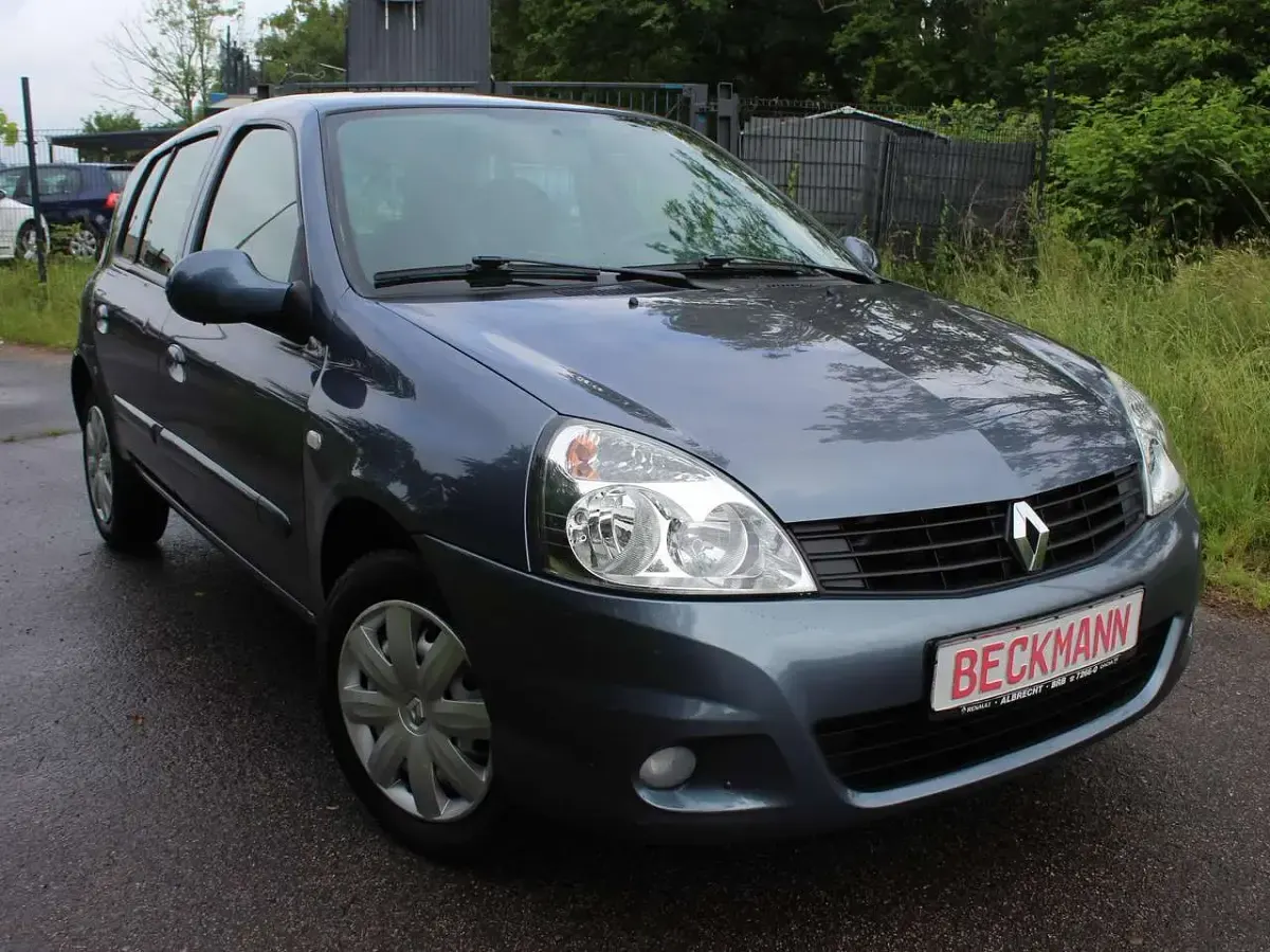 Gebraucht Renault Clio Campus 58 PS (42 kW) 2010 Grey blue Kleinwagen