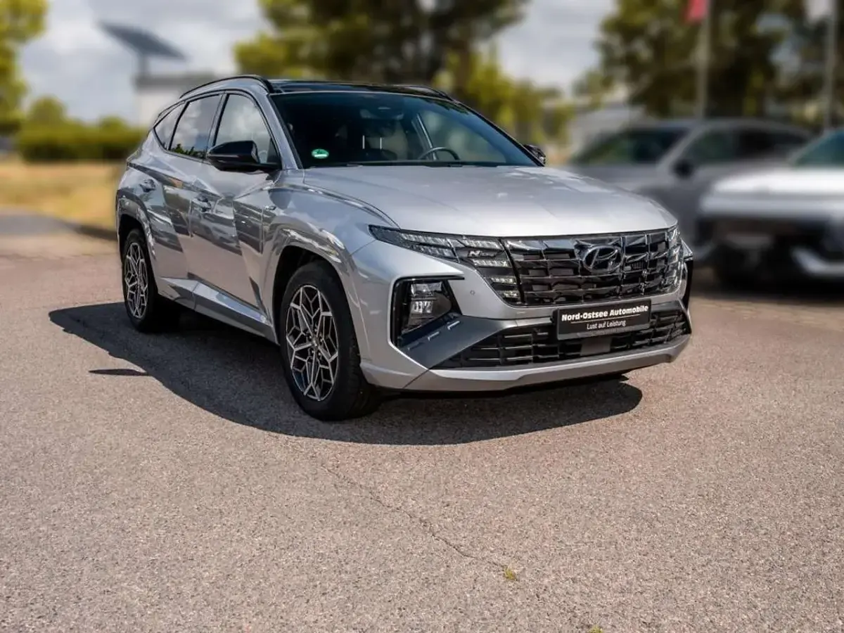 Gebraucht Hyundai Tucson N Line 179 PS (131 kW) 2024 Silber SUV