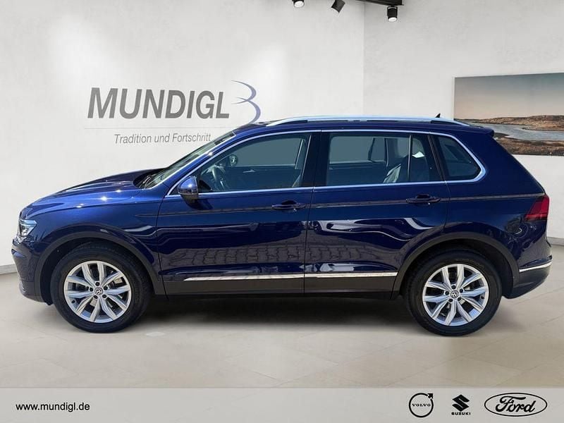 Gebraucht VW Tiguan Highline 190 PS (139 kW) 2020 Blau SUV