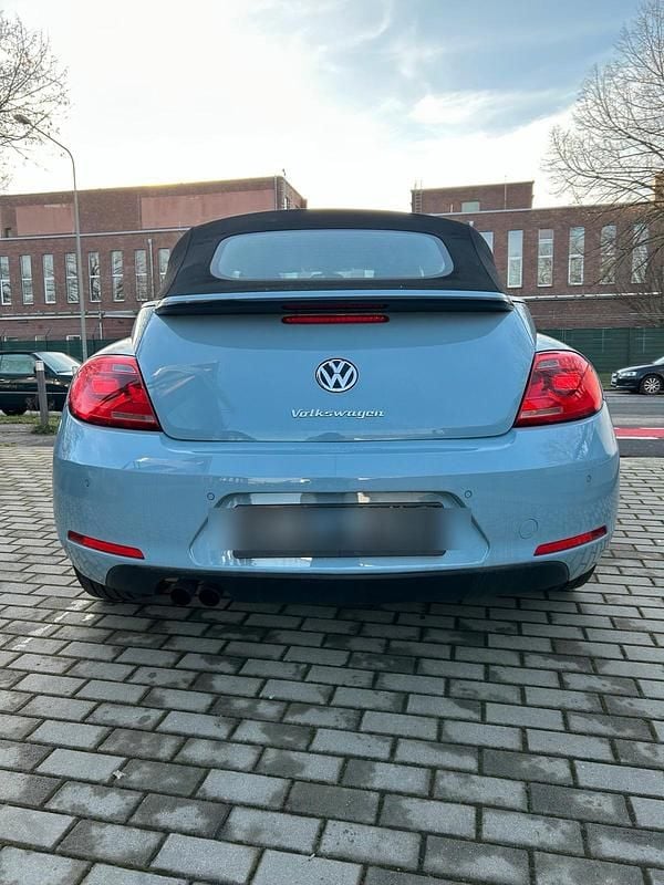 Blau Gebraucht 2013 VW Beetle Cabrio | 12.500 € (Teuer) - Bild 1/4