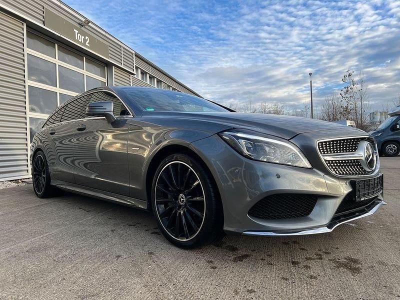 Grau Gebraucht 2017 Mercedes CLS350 Shooting Brake Edition Kombi | 13.990 € (Teuer) - Bild 1/4