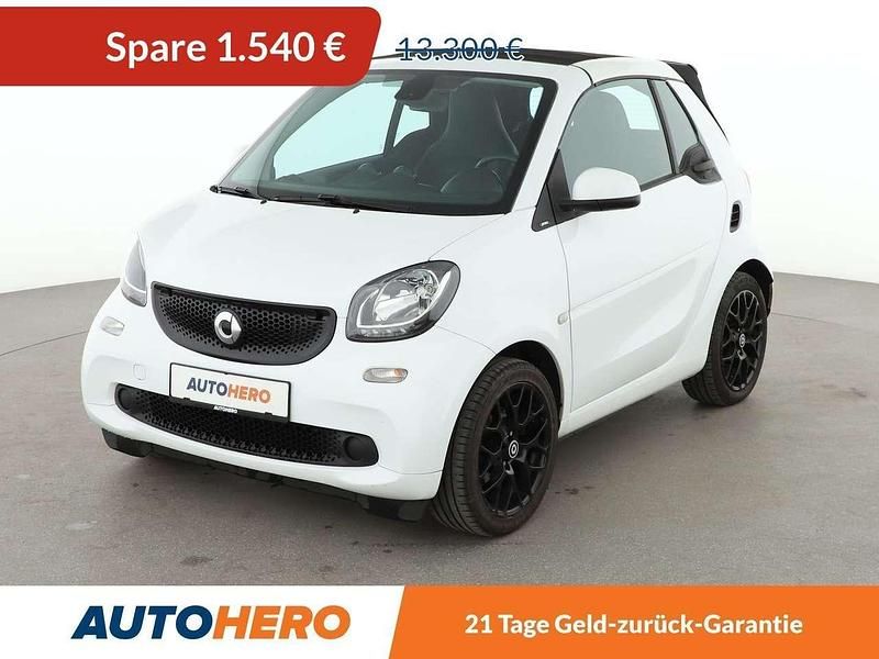 Weiß Gebraucht 2017 Smart ForTwo Cabrio Prime Cabrio | 11.500 € (Fairer Preis) - Bild 1/3