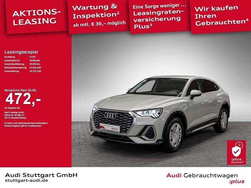 Tausilber metallic Gebraucht 2024 Audi Q3 Sportback S-Line SUV | 42.920 € (Fairer Preis) - Bild 1/2